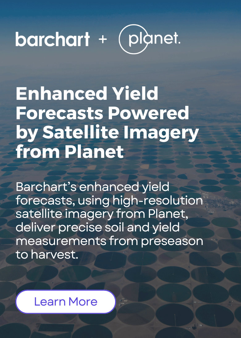 How Planet's Cutting-Edge Satellite Imagery Enhances Barchart's Yield Forecasts